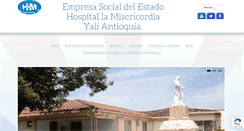 Desktop Screenshot of hospitalyali.gov.co